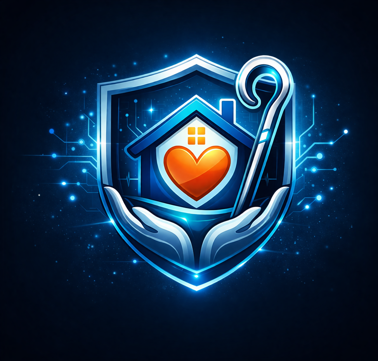 Good Shepherd Home Monitoring System logo